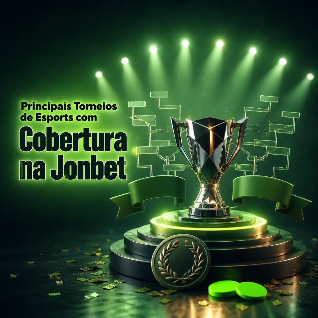 Cobertura de esports na Jonbet: torneios de Dota 2, CS2, League of Legends, Valorant e Mobile Legends com mercados de apostas.